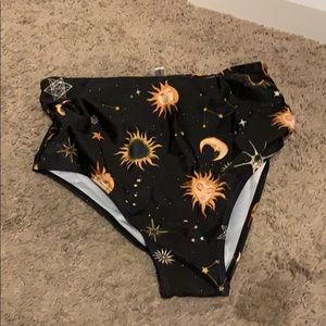 Never Worn High Waisted Swimsuit Bottoms